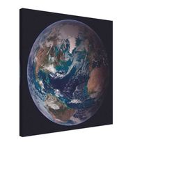 blue marble nasa photography canvas, photo canvas of earth from space, space photo, milky way galaxy photography, space