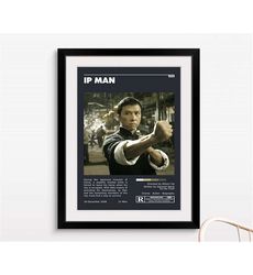 Ip Man Retro Vintage Poster | Minimalist Movie