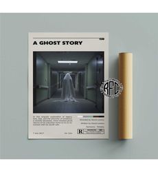 A Ghost Story Retro Vintage Poster | Minimalist