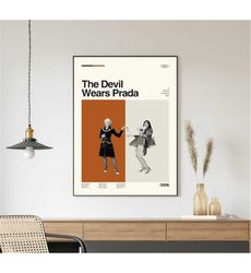 The Devil Poster, The Devil Print, Retro Movie