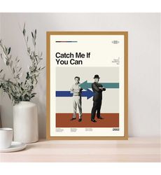 catch me if you can poster, catch me
