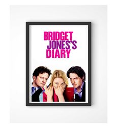 Bridget Jones's Diary Poster, Bridget Jones's Diary Print,