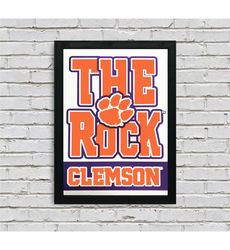 limited edition clemson tigers gift - the rock