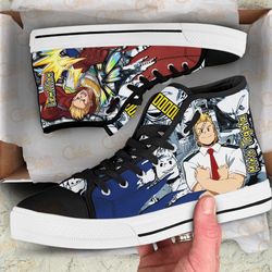 Mirio Togata High Top Shoes Custom MH ACADEMlA Anime For Fans