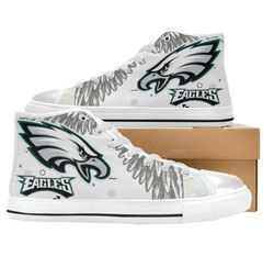 PhiIadeIphia EagIes NFL  Custom Canvas High Top Shoes