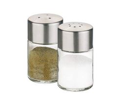 Salt and pepper jars