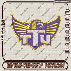 NCAA Tennessee Tech Golden Eagles Logo Emb Files, NCAA Embroidery Design, NCAA Team Machine Embroidery Files