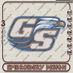 Georgia Southern Eagles, Machine  Embroidery Files, Georgia Southern Logo Embroidery Designs, NCAA Embroidery Files