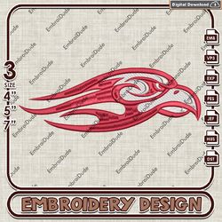 Liberty Flames, Machine  Embroidery Files, Liberty Flames Logo Embroidery Designs, NCAA Embroidery Files