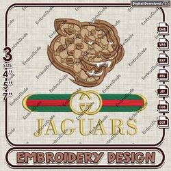 Southern Jaguars NCAA Machine Embroidery Files, Gucci Southern Jaguars Embroidery Designs, NCAA Logo EMb Files