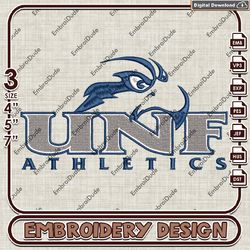 North Florida Ospreys Logo embroidery design, UNF Ospreys embroidery, North Florida Ospreys embroidery, NCAA embroidery