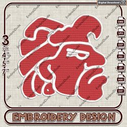 San Diego State Aztecs Head Mascot Logo Emb design, NCAA Team embroidery, NCAA Team Embroidery File
