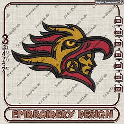 San Diego State Aztecs NCAA Head Logo Embroidery design, NCAA San Diego State Team embroidery, NCAA Embroidery File
