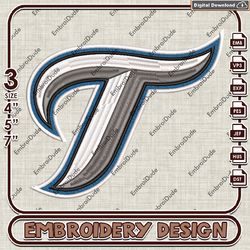 MLB Toronto Blue Jays Team Logo Embroidery design, MLB Logo Team embroidery, MLB Logo Machine Embroidery File