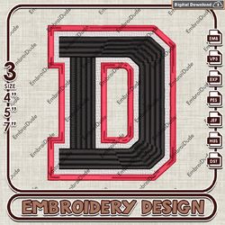 Davidson Wildcats Logo Embroidery design ,NCAA Davidson Wildcats embroidery, NCAA Embroidery File