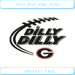 Dilly Georgia Bulldogs Svg Sport Svg, Dilly Svg
