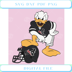 Donald Duck Los Angeles Chargers Svg Sport Svg