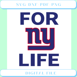 For Ny Life Svg, Sport Team Svg, Ny Giants Svg, New York Giants Svg