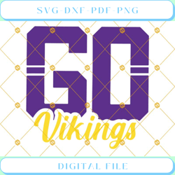 Go Vikings Minnesota Vikings SVG, NFL SVG, Football SVG