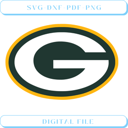 Green Bay Packers Logo SVG Cut File