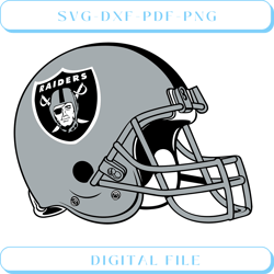 Las Vegas Raiders Helmet SVG Cut File
