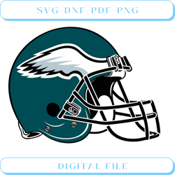Philadelphia Eagles Helmet SVG Cut File