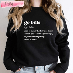 go bills shirt buffalo bills gift for her, custom shirt
