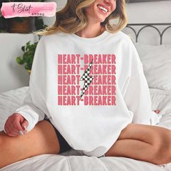 Heart Breaker Valentines Day Tees Funny Valentines Gifts for Her, Custom Shirt