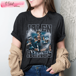 Jalen Hurts T Shirt, Philadelphia Eagles Fan Gift, Custom Shirt