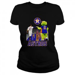 Houston Astros Jose Altuve and Orbit signature shirt