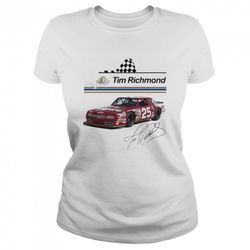 Folgers Tim Richmond Nascar Signature Shirt