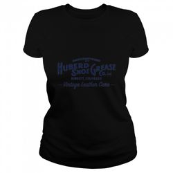 Huberd Shoe Grease 100 Year Logo T-Shirt B096N7YFB5