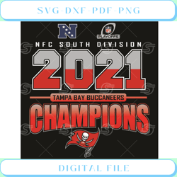 2021 NFL Playoffs Division Champions Tampa Bay Buccaneers Svg Sport S