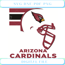 Arizona Cardinals Helmet Svg Sport Svg, Helmet Svg, Stripe Svg
