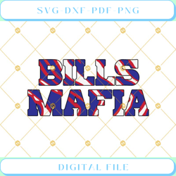 BIlls Mafia SVG DXF EPS PNG Instant Download  Buffalo Bills SVG