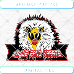 Eagle Fang karate SVG PNG EPS DXF Cricut File Silhouette Art