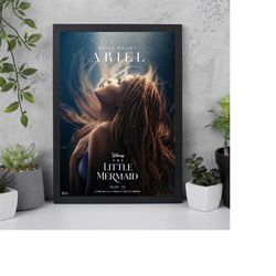 The Little Mermaid Movie Poster, Room Decor, Home Decor, Art Poster for GiftCustom Personalized Poster