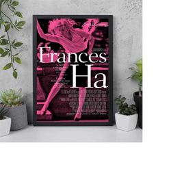 Frances Ha - Movie Poster (Regular Style)Canvas Art Prints,Home Decor, Art Poster for Gift