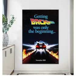 Back to the Future Part II 1989 Movie Poster Wall Art Poster Print  Bar 53