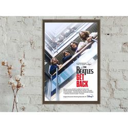 The Beatles: Get Back Movie Poster - Room wall decor - Poster Art - Canvas print