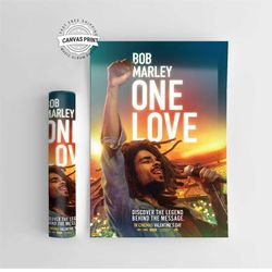 Bob Marley One Love 2024 Movie Poster / Wall Art / Room Decor / High Quality Movie Cover Print / A4 / A3 / A2 / A1