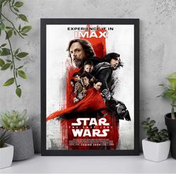 Star War The Last Jedi Movie Poster A5 A4 A3 A2 A1