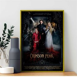 crimson peak movie poster, unframed wall poster,for room aesthetic canvas wall art bedroom decor