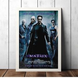 The Matrix (1999) Classic Movie Poster - Film Fan Collectibles - Vintage Movie Poster - Home Decor - Wall Art - Poster G