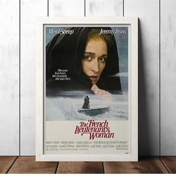 The French Lieutenant's Woman (1981) Classic Movie Poster - Film Fan Collectibles - Vintage Movie Poster - Home Decor -