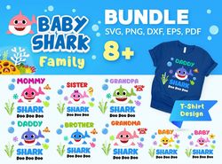 8 baby shark svg, baby shark cricut svg, baby shark clipart, baby shark svg for cricut, baby shark svg png, baby shark s