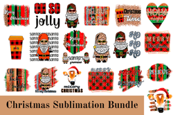 20 Designs Christmas Gnome Png Bundle, Christmas Png