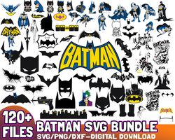 120 Designs Batman Bundle SVG file