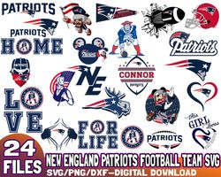 New England Patriots Football Team Svg File