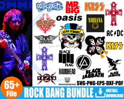 Rock Bands bundle, Cut File Cricut, Bands svg, Rock bundle svg File